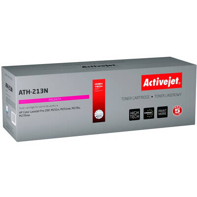 Toner imprimanta ACTIVEJET COMPATIBIL ATH-213N for HP printer; HP 131A CF213A, Canon CRG-731M replacement; Supreme; 1800 pages; magenta
