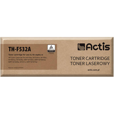 Toner imprimanta ACTIS COMPATIBIL TH-F532A for HP printer; HP 205A CF532A replacement; Standard; 900 pages; yellow