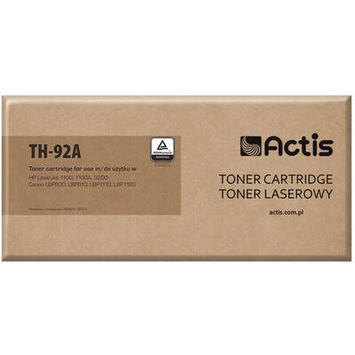 Toner imprimanta ACTIS COMPATIBIL TH-92A for HP printer; HP 92A C4092A, Canon EP-22 replacement; Standard; 2500 pages; black