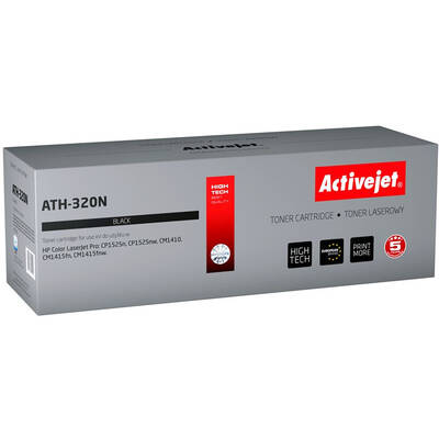 Toner imprimanta ACTIVEJET COMPATIBIL ATH-320N for HP printer; HP 128A CE320A replacement; Supreme; 10000 pages; black