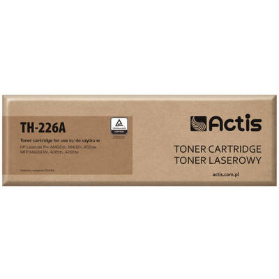 Toner imprimanta ACTIS COMPATIBIL TH-226A for HP printer; HP 26A CF226A replacement; Standard; 3100 pages; black