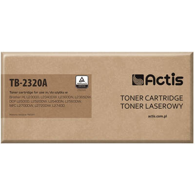 Toner imprimanta ACTIS COMPATIBIL TB-2320A for Brother printer; Brother TN-2320 replacement; Standard; 2600 pages; black