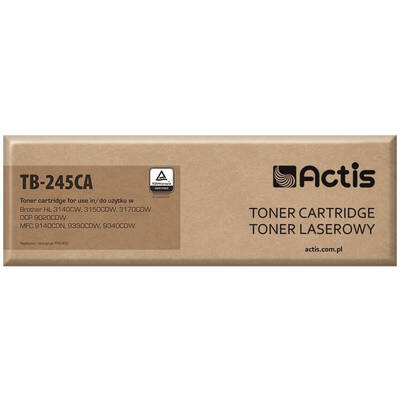 Toner imprimanta ACTIS COMPATIBIL TB-245CA for Brother printer; Brother TN-245C replacement; Standard; 2200 pages; cyan
