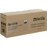 ACTIS COMPATIBIL TB-2411A for Brother printer; Brother TN-2411 replacement; Standar; 1200 pages; black