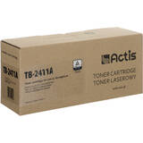 ACTIS COMPATIBIL TB-2411A for Brother printer; Brother TN-2411 replacement; Standar; 1200 pages; black