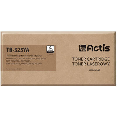 Toner imprimanta ACTIS COMPATIBIL TB-325YA for Brother printer; Brother TN-325Y replacement; Standard; 3500 pages; yellow