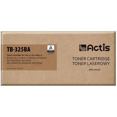 Toner imprimanta ACTIS COMPATIBIL TB-325BA for Brother printer; Brother TN-325BK replacement; Standard; 6000 pages; black