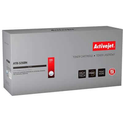 Toner imprimanta ACTIVEJET COMPATIBIL ATB-326BN for Brother printer; Brother TN-326BK replacement; Supreme; 4000 pages; black