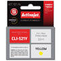 Cartus Imprimanta ACTIVEJET COMPATIBIL ACC-521YN for Canon printer; Canon CLI-521Y replacement; Supreme; 10 ml; yellow