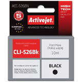 ACTIVEJET COMPATIBIL ACC-526BN for Canon printer; Canon CLI-526Bk replacement; Supreme; 10 ml; black