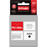 ACTIVEJET COMPATIBIL ACC-580BNX for Canon printer; Canon PGI-580Bk XL replacement; Supreme; 25.7 ml; black