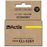 ACTIS COMPATIBIL KC-526Y for Canon printer; Canon CLI-526Y replacement; Standard; 10 ml; yellow