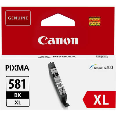 Cartus Imprimanta Canon CLI-581BK XL Original Black