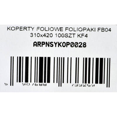 Plicuri Plastic FB03 260X350 100PCS KF3