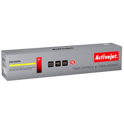 Toner imprimanta ACTIVEJET Compatibil ATO-310YN for OKI printer; OKI 44469704 replacement; Supreme; 2000 pages; yellow