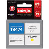 ACTIVEJET Compatibil AE-34YNX for Epson printer, Epson 34XL T3474 replacement; Supreme; 14 ml; yellow