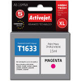 ACTIVEJET Compatibil AE-16MNX for Epson printer, Epson 16XL T1633 replacement; Supreme; 15 ml; magenta