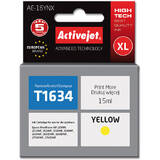 ACTIVEJET Compatibil AE-16YNX for Epson printer, Epson 16XL T1634 replacement; Supreme; 15 ml; yellow