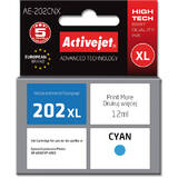 ACTIVEJET Compatibil AE-202CNX for Epson printer, Epson 202XL H24010 replacement; Supreme; 12 ml; cyan