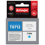 ACTIVEJET Compatibil AEB-712N for Epson printer, Epson T0712, T0892 replacement; Supreme; 15 ml; cyan
