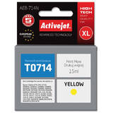 ACTIVEJET Compatibil AEB-714 for Epson printer, Epson T0714, T0894 replacement; Supreme; 15 ml; yellow