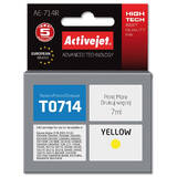 ACTIVEJET Compatibil AE-714R for Epson printer, Epson T0714, T0894, T1004 replacement; Premium; 7 ml; yellow