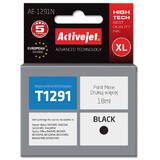 ACTIVEJET Compatibil AE-1291N for Epson printer, Epson T1291 replacement; Supreme; 18 ml; black