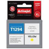 ACTIVEJET Compatibil AE-1294N for Epson printer, Epson T1294 replacement; Supreme; 15 ml; yellow