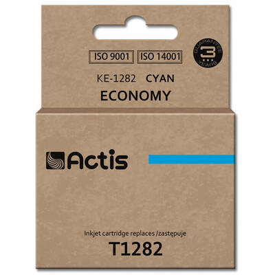 Cartus Imprimanta ACTIS Compatibil KE-1282 for Epson printer; Epson T1282 replacement; Standard; 13 ml; cyan