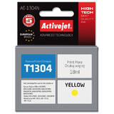 ACTIVEJET Compatibil AE-1304N for Epson printer, Epson T1304 replacement; Supreme; 18 ml; yellow