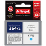 ACTIVEJET Compatibil AH-364CCX for HP printer; HP 364XL CB323EE replacement; Premium; 12 ml; cyan