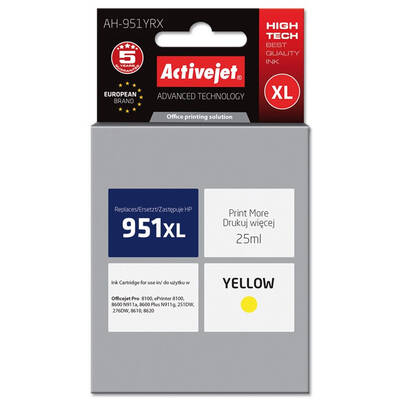 Cartus Imprimanta ACTIVEJET Compatibil for Hewlett Packard No.951XL CN048AE