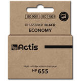 ACTIS Compatibil KH-655BKR for HP printer; HP 655 CZ109AE replacement; Standard; 20 ml; black
