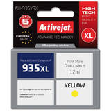 ACTIVEJET Compatibil AH-935YRX for HP printer; HP 935XL C2P26AE replacement; Premium; 12 ml; yellow