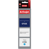 ACTIVEJET Compatibil AH-GT52C for HP printer; HP GT-52C M0H54AE replacement; Supreme; 70 ml; cyan
