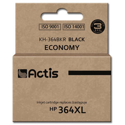 Cartus Imprimanta ACTIS Compatibil KH-364BKR for HP printer; HP 364XL CN684EE replacement; Standard; 20 ml; black