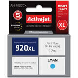 ACTIVEJET Compatibil AH-920CCX for HP printer; HP 920XL CD972AE replacement; Premium; 12 ml; cyan