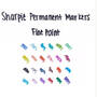 Fine Point permanent marker Fine tip Red