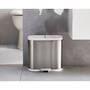 Joseph Joseph Split 6L Steel Waste & Recycling Bin