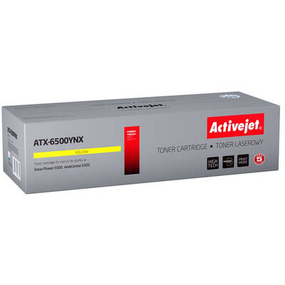 Toner imprimanta ACTIVEJET Compatibil ATX-6500YNX for Xerox printer; Xerox 106R01603 replacement; Supreme; 2500 pages; yellow