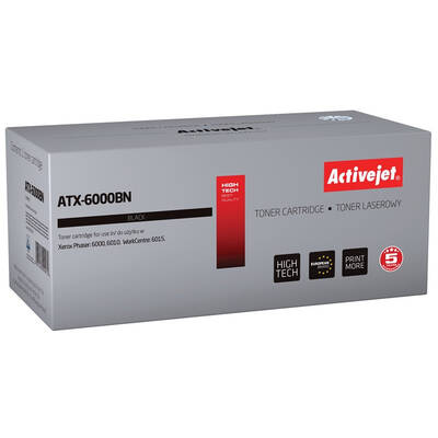 Toner imprimanta ACTIVEJET Compatibil ATX-6000BN for Xerox printer; Xerox 106R01634 replacement; Supreme; 2000 pages; black