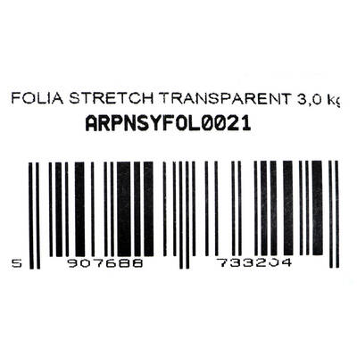 STRETCH FILM TRANSPARENT 3 KG