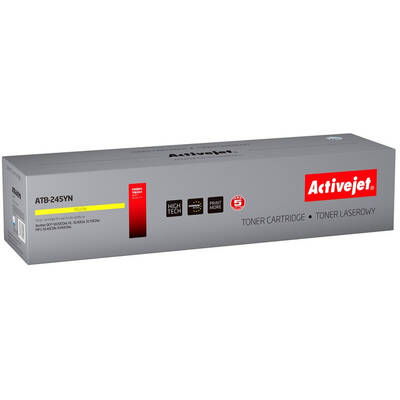 Toner imprimanta ACTIVEJET Compatibil ATB-245YN for Brother printer; Brother TN-245Y replacement; Supreme; 2200 pages; yellow