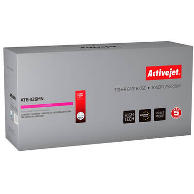 Toner imprimanta ACTIVEJET Compatibil ATB-326MN for Brother printer; Brother TN-326M replacement; Supreme; 3500 pages; magenta