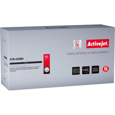 Toner imprimanta ACTIVEJET Compatibil ATB-426BN for Brother printer; Brother TN-426BK replacement; Supreme; 9000 pages; black