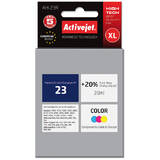 ACTIVEJET Compatibil AH-23R ink for HP printer, HP 23 C1823D replacement; Premium; 39 ml; color