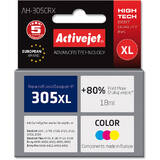 ACTIVEJET Compatibil AH-305CRX ink for HP printer; HP 305XL 3YM63AE replacement; Premium; 18 ml; color
