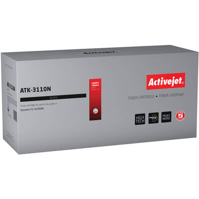 Toner imprimanta ACTIVEJET Compatibil ATK-3110N for Kyocera printer; Kyocera TK-3110 replacement; Supreme; 15500 pages; black