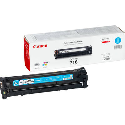 Toner imprimanta Canon 716 Cyan toner cartridge 1 pc(s) Original