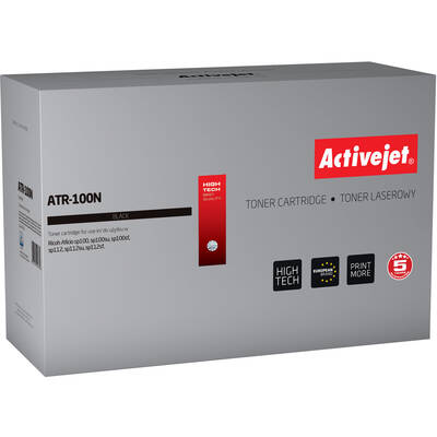 Toner imprimanta ACTIVEJET Compatibil ATR-100N for Ricoh printer; Ricoh SP100 / SP112 / 407166 replacement; Supreme; 1200 pages; black